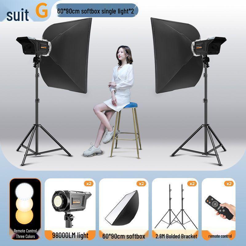 Octagonal Parabolic Softbox Set for Professional Indoor Photography