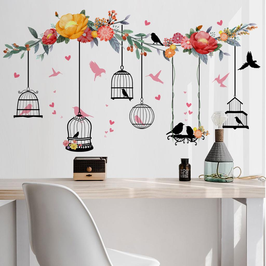 1Pc Cartoon Cute Bear Deer Smiling Animal Wall Stickers for Bedroom Living Room Nursery Decoration Wall Decals Kids Room Decor