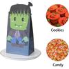 24pcs Halloween Treat Bags Party Tote Bag Packs Trick or Treat Goody Bags with Stickers Gift Bag Halloween Gift Bags Party Favor Bags Gift Wrap Bags