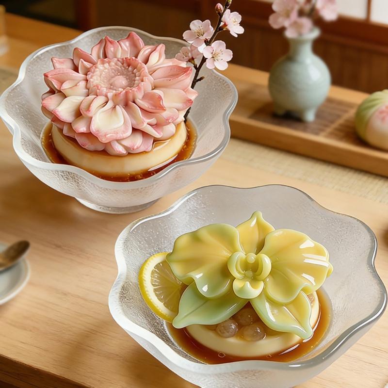 Professional 3D Flower Silicone Baking Molds For Creating Orchid Flower Shape Cake Toppers And Dessert Decoration