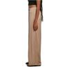 Pantalon large en satin femme Urban Classics - beige - L