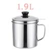 Filter Oil Pot Stainless Steel Household Leak-proof Wine Pot Pouring Oil Bottle Seasoning Tank Kitchen Tools Pot Oil Tank