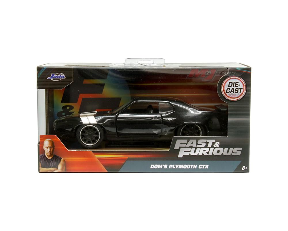 JADA TOYS FAST AND THE FURIOUS PLYMOUTH Mini Car 1/32 Dom's [Item]