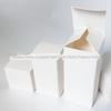 Small Square White Cardboard Packaging Box