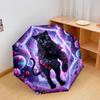 Magical Creatures Pattern Pattern New Style Umbrella, 1 Piece Automatic Folding Umbrella, Portable Travel Umbrella, Outdoor Umbrella, Birthday Gift