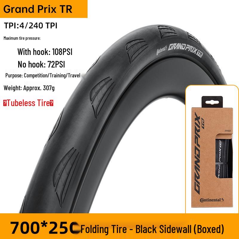 Anvelopă pliabilă tubeless Continental GP5000 TR pentru bicicletă de șosea 700x28/30