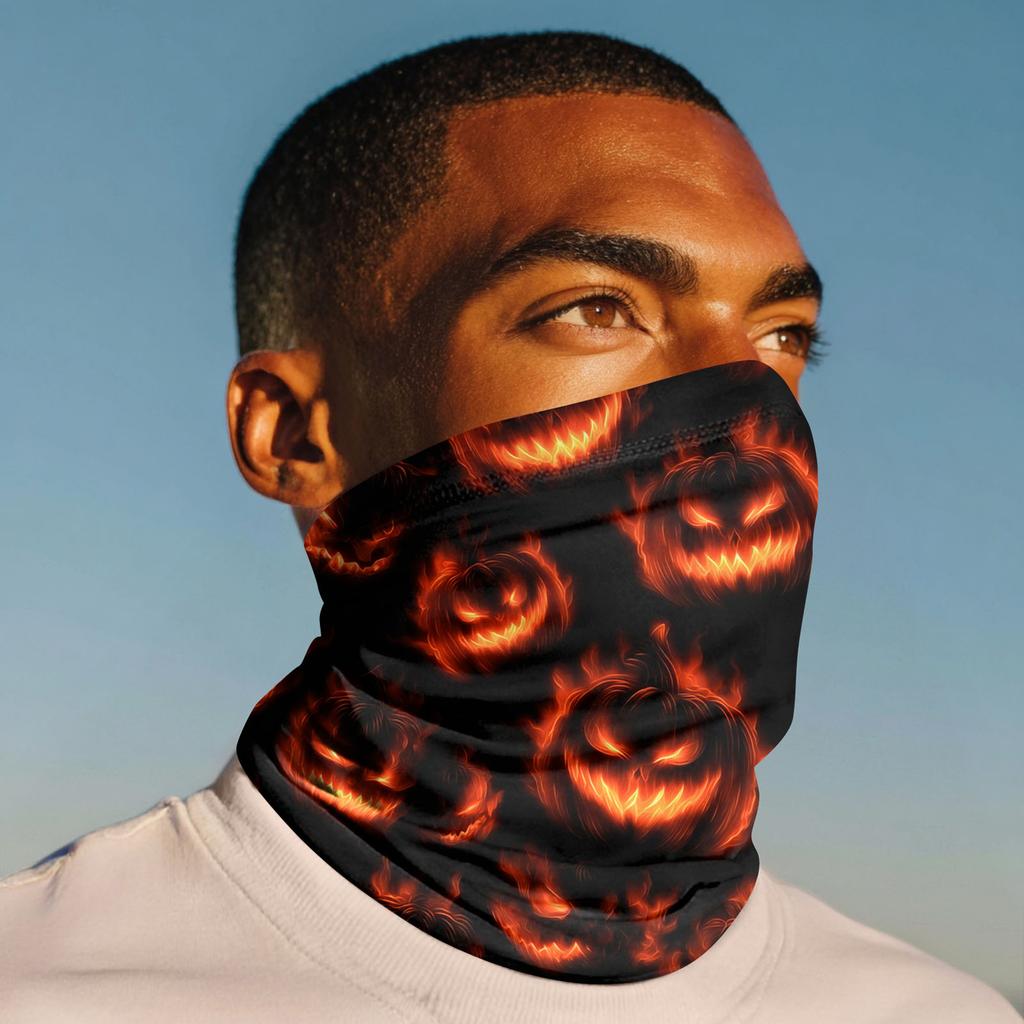 Outdoor Cycling Mask Fashion Printed Headscarf Neck Scarf