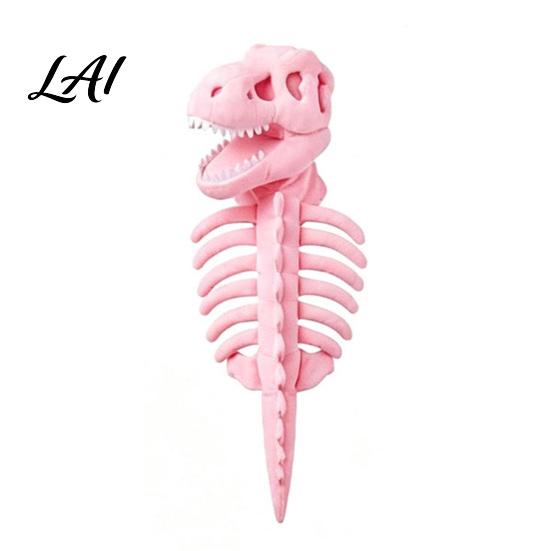 Costume Divertente per Gatti di Halloween Costume Scheletro di Dinosauro Abbigliamento Carino Abbigliamento Comodo Outfit per Gatti Festa Cosplay Oggetti di Scena per Foto Animale Domestico Inverno