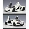 WELLY 1/24 Lamborghini Aventador LP700-4 Sportwagen-Modell aus Metallguss, Rennwagen-Modell, Simulationsspielzeug für Kinder, Geschenk