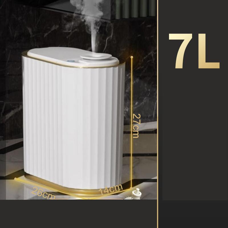 5/7L Aromaterapeutický odpadkový koš s inteligentním senzorem do koupelny Vodotěsný Úzká inteligentní toaleta Odpadkový koš Kuchyňské doplňky