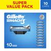 Gillette Mach 3 Cartridge (Pack of 10)