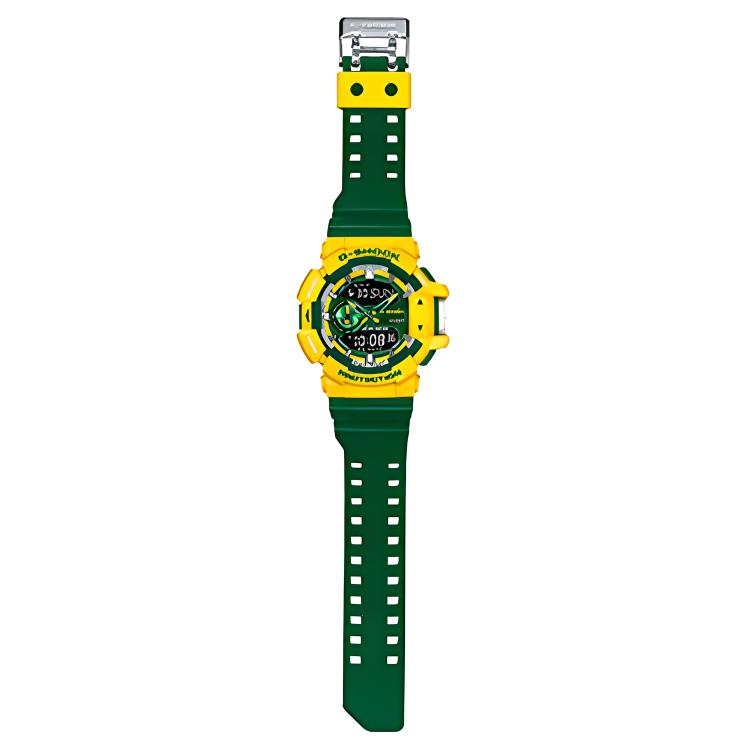 Casio Men Liquid Crystal/Analog Dual Display Series Green Watch GA-400CS-9APR GA-400CS-9APR