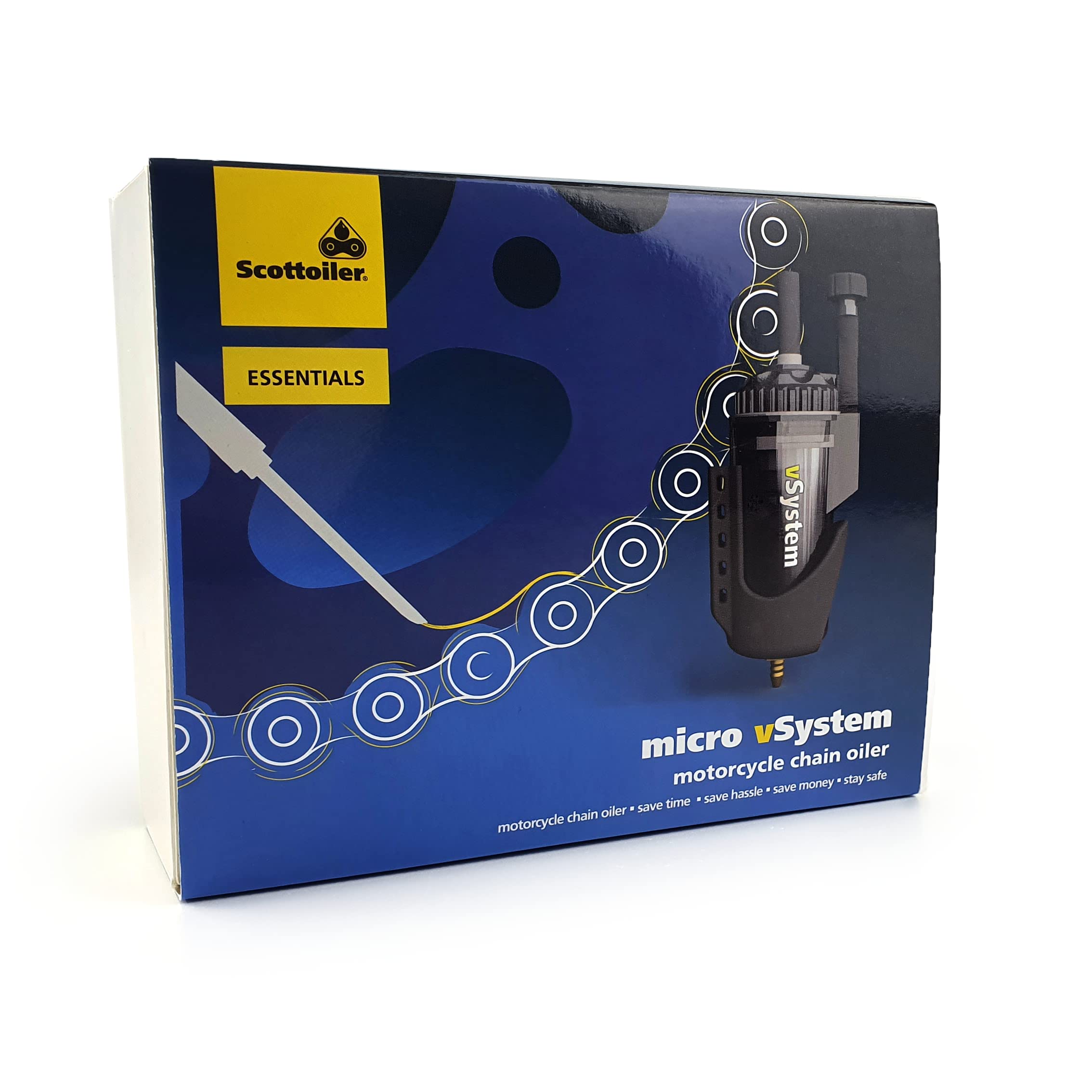 

Scottoiler Essentials - Micro-vSystem - Автоматическая смазка цепи мотоцикла…