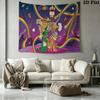 Uncle Grandpa Wall Tapestry Aesthetic Wall Hanging Printed Fabric Blanket Decorative Tapestries for Bedroom Living Room Home Decor