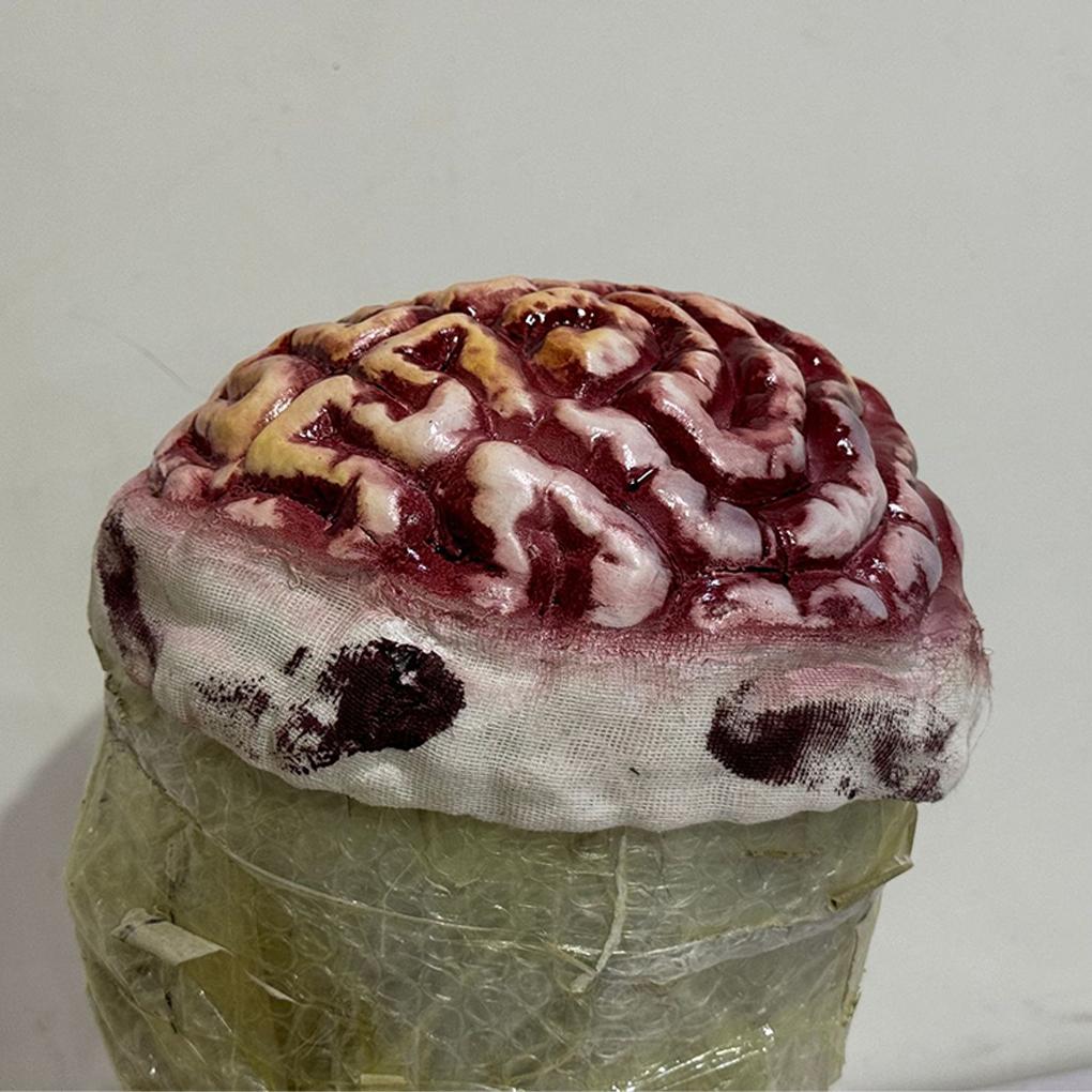 Horror Halloween Costume Props Horror Zombie Skull Head Mask Party Performance Hat