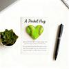 Golf Pocket Hug with Card Heart-Shaped Softball Golf Ball Pocket Hug Token Encouragement Keepsake Gift for Softball Lovers Golfers Sports Enthusiasts