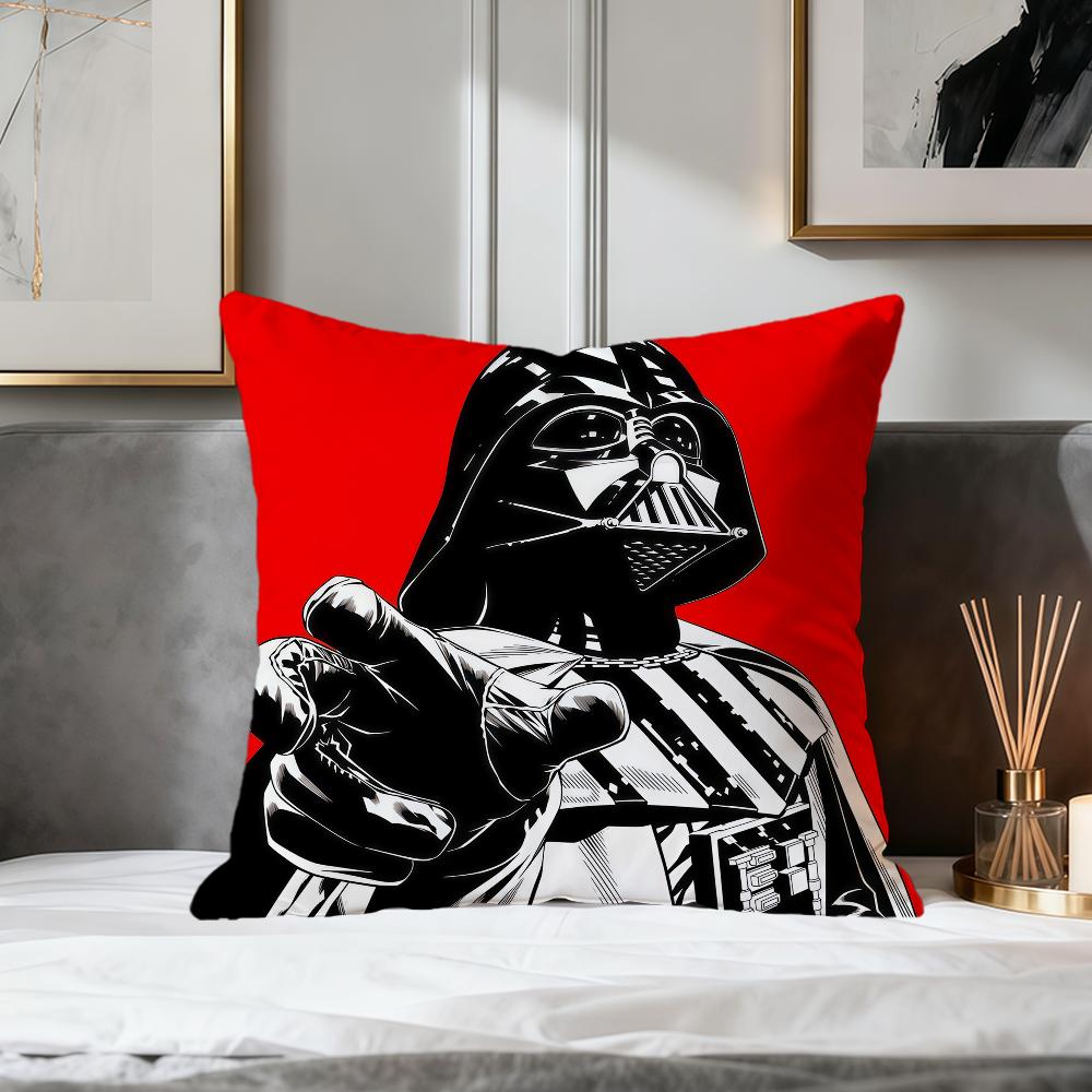 Film dDarth Vader sStar wWars Soft Pillowcase for Sofa Living Room Home Decor Protective Covers Party Hogar Pillow Cover