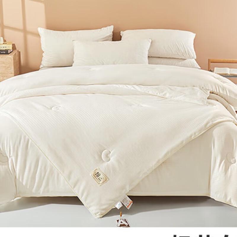mling Cotton Jacquard Soy Fiber 2-in-1 Zipper Duvet