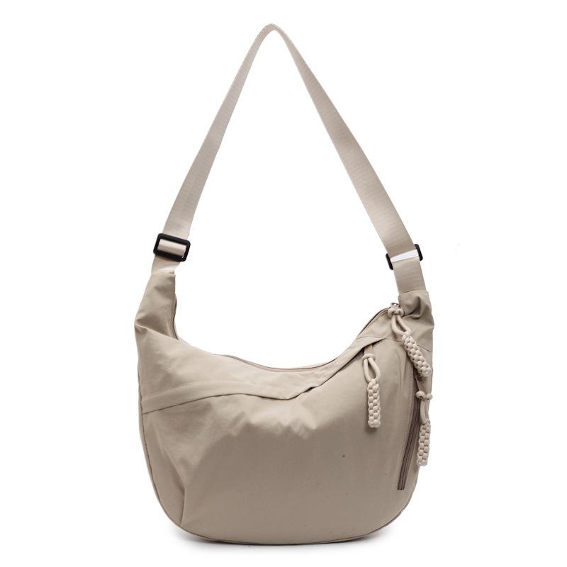 Dumpling bag new fashionable large capacity lightweight literary travel backpack nylon messenger bag