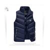 Gilet imbottito spesso senza maniche da uomo, giacca invernale casual