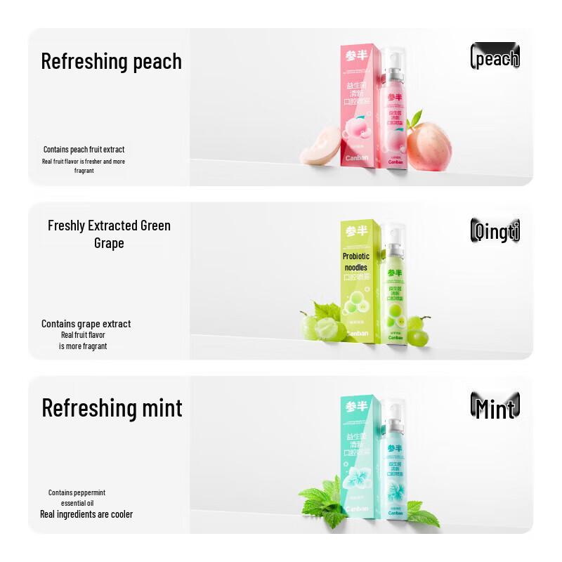 Cenban Probiotic Peach Oral Spray