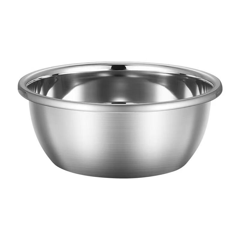 EFULLOT European 304 Stainless Steel Multi-Purpose Bowls (Set of 2)