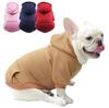 Levné psí mikina Zimní zateplené psí oblečení pro malé střední psy Kabát francouzského buldočka Bunda pro štěně Kočka Čivava Yorkie Kostým pro mazlíčka