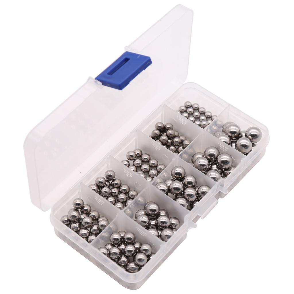 1mm-10mm Hochpräzisions-Kugellager Glatte Kugel-Box-Set - 304 Edelstahl