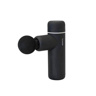 TWINBIRD Cuidado Corporal Portátil USB 4 Vibración Potente Regalo para el Día del Respeto a los Mayores Pistola, Pistola, Carga, Niveles, Día del Padre, Día de la Madre, Día, Negro,