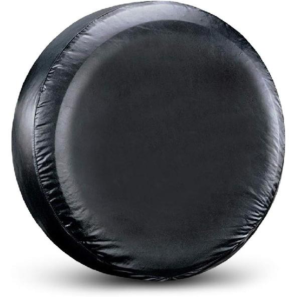 Spare Tire Cover Fit For Your SUV, Jeep, RV, Trailer, Truck, Waterproof Dust-Proof PVC Leather Tire Covers (15 Inch For Diameter 27.56” - 29.53”)