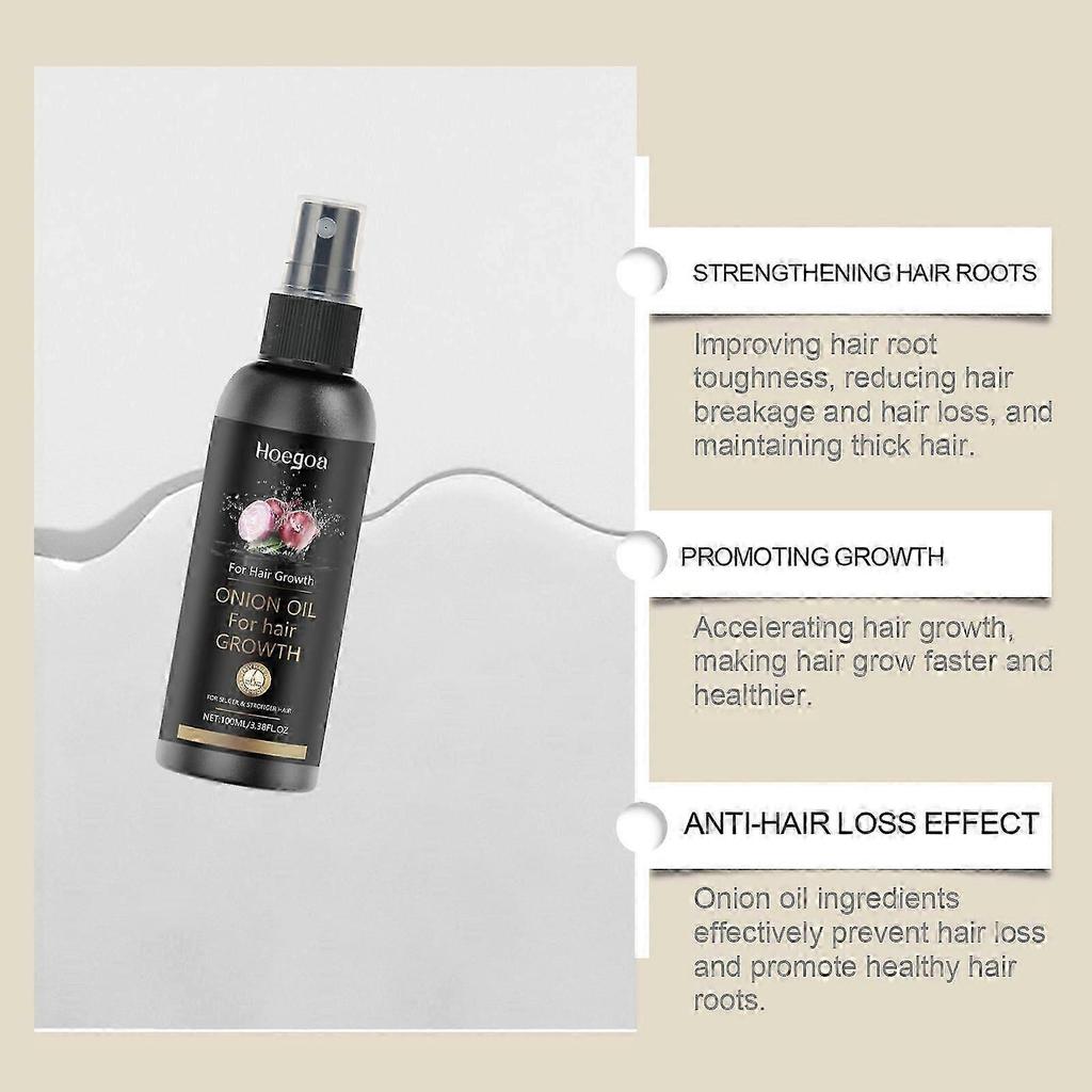 Nourishing Onion Oil Hair Spray for Strength, Hydration & Softness - 100ml