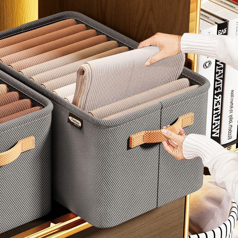 Large Capacity Clothes Organizer Jeans Pants Sweater Storage Box Cabinets Drawers Organizer Wardrobe Clothes Storage Organizers