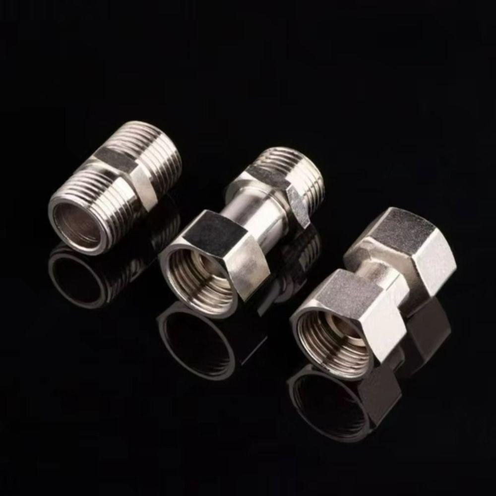 304 Stainless Angle Valve Connector 360 Rotatable Swivel Joint New Faucet Adapter Home Plumbing