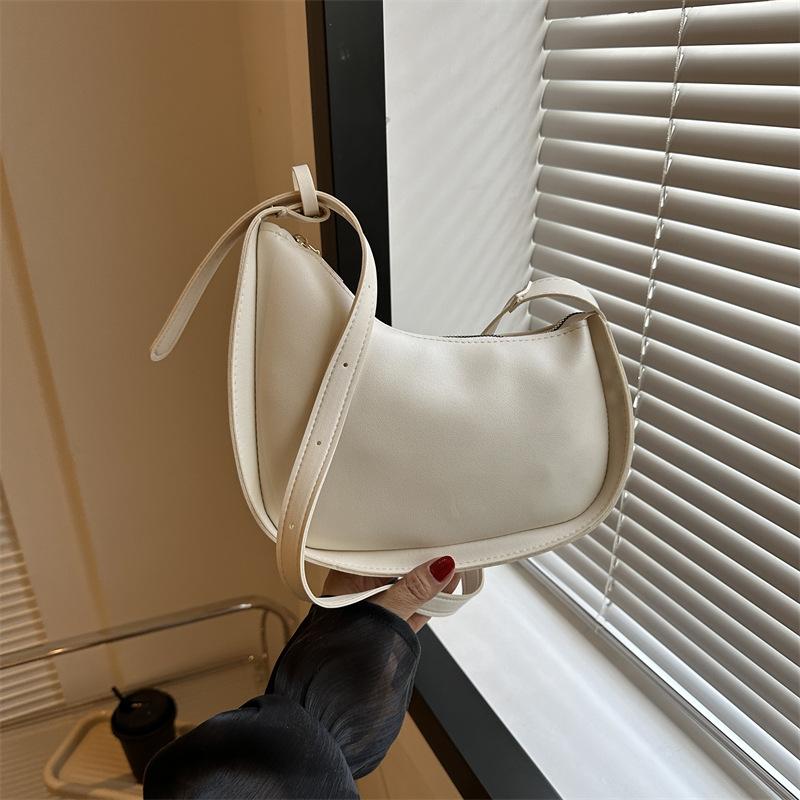 

Однотонная текстура простая модная сумка через плечо 2024 года, новая повседневная сумка в иностранном стиле, корейская версия, маленькая квадратная сумка прилив белый