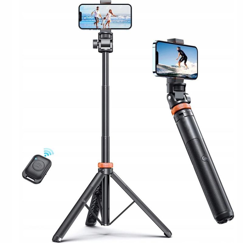 Tech-Protect L03S selfie stick tripod 148 cm white