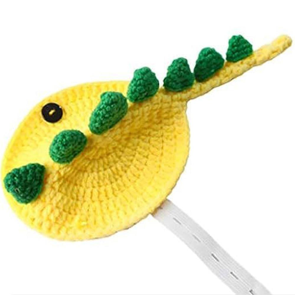 Adjustable Strap Turtle Shell Costume Knitted Fabric Pet Sweater Reptile Costume Halloween Theme