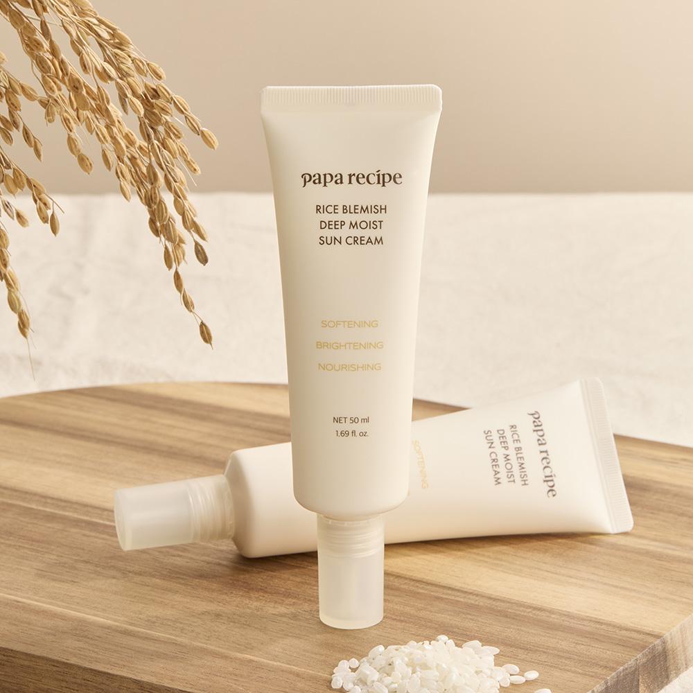 PAPA RECIPE Rice Blemish Deep Moist Sun Cream 50ml