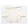High-end Pure Desire Style Striped Milk White Thin Chest Sexy Seaside Hot Vacation One-piece Swimsuit Woman