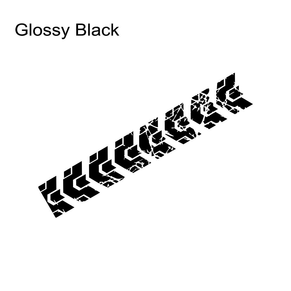 Car Hood Cover PVC Trim Vinyl Film Sticker Tire Tread Stylish Auto Graphics Decals Decoration SUV Bonnet Tuning Accessories