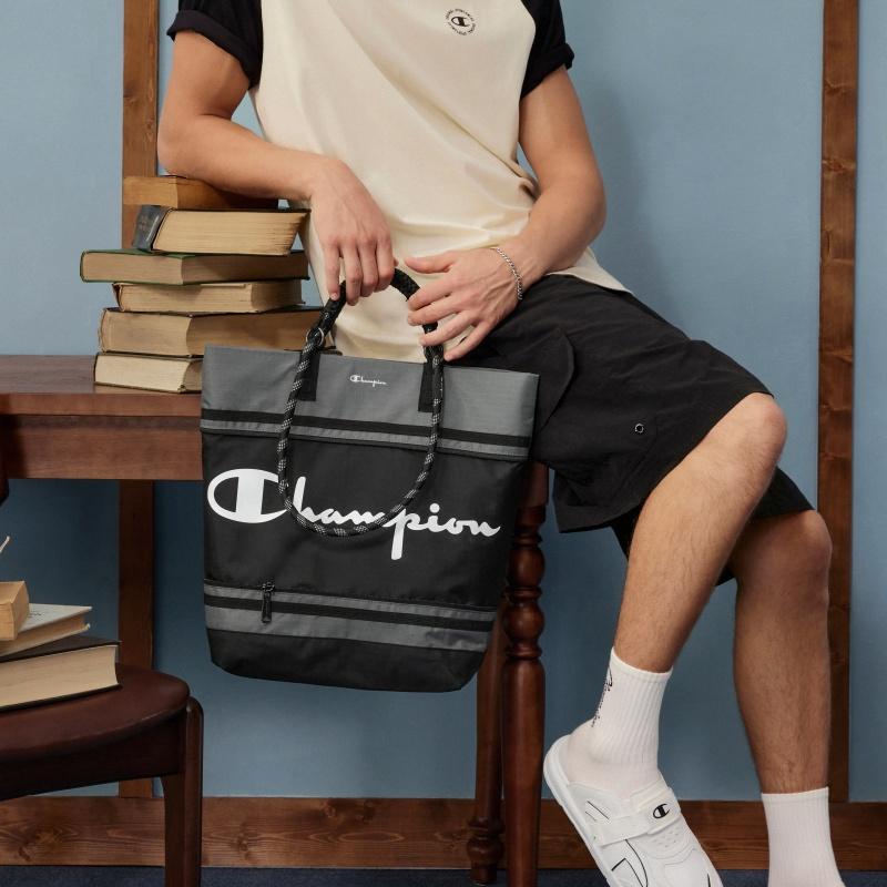 Champion Logo Tote Bag Unisex Tote Bags U5DACPU02