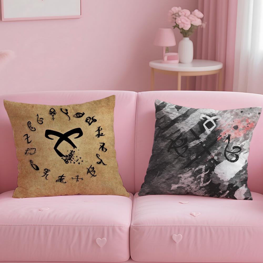 classic TV series Shadowhunters Cushion Cover Soft EasyWash Pillow Case Versatile for Couch Bed Travel and Office