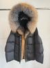 Winter New Temperament Goose Down Jacket Women's Natural Real Gold Island Fox Fur Collar Thickened Warm Jacket