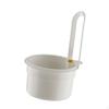Drain Basket for Kitchen Sink, Colander Food Waste, Hanging Strainer with Storage Holder