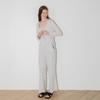 MELANIE JOY Mj_Soft Dot Pajama Three Piece Set