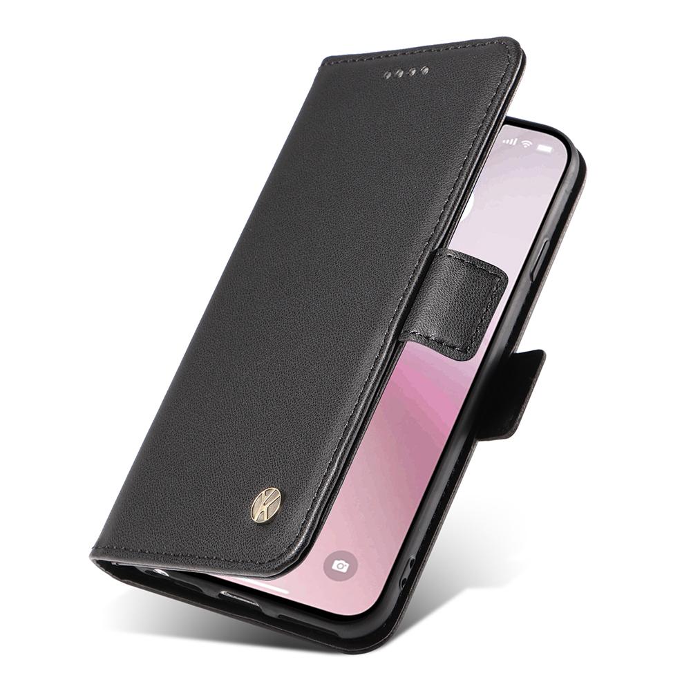 YIKATU YK-003 For iPhone 16e Case Leather Wallet Phone Cover Mobile Accessories Wholesale