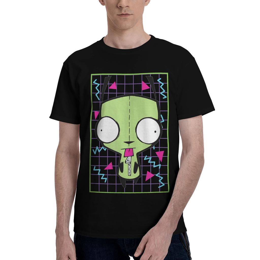 Men Women Zims Riding Gir Retro Neon Doodle Mayhem T Shirt Cotton Tops Short Sleeve Round Neck Tee Shirt Gift T-Shirt