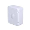 Square Plastic Outdoor Waterproof Cable Concealer Box for Camera Power and Storage.