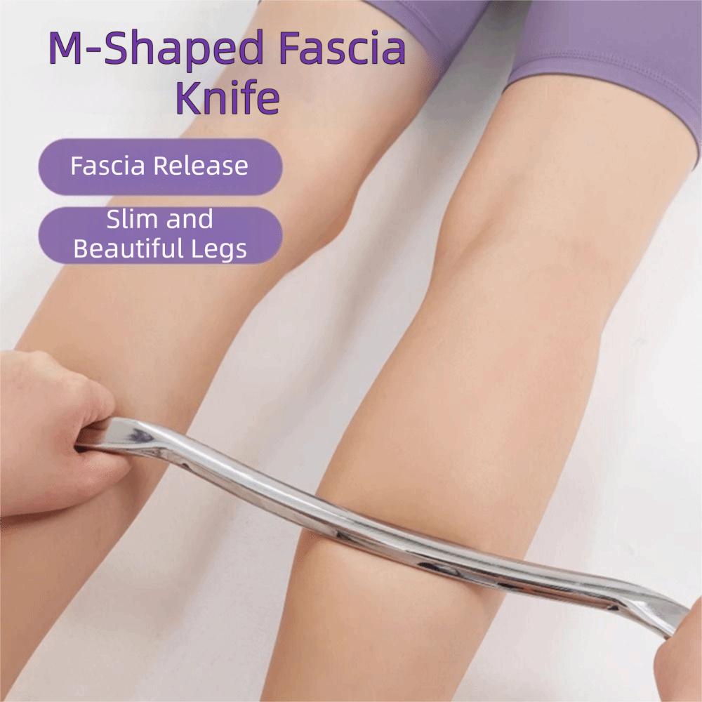 Stainless Steel Muscle Scraper 30/40/46cm IASTM Tool Scraping Stick Muscle Massage Tool Relax