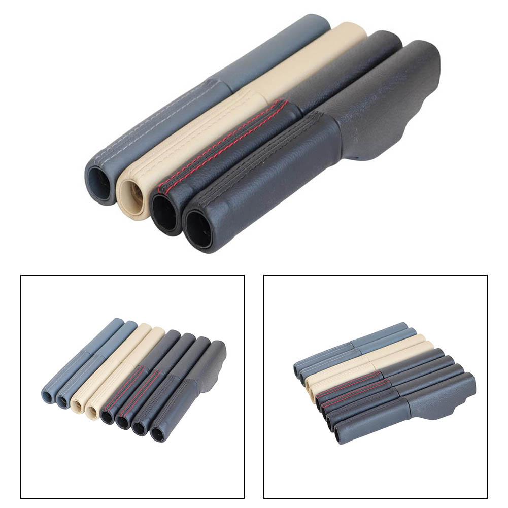 Car Interior Upgrade Parking Brake Handle Grips Handbrake Grip For Jetta Interior Moulding Non-deformation FeatureGood product