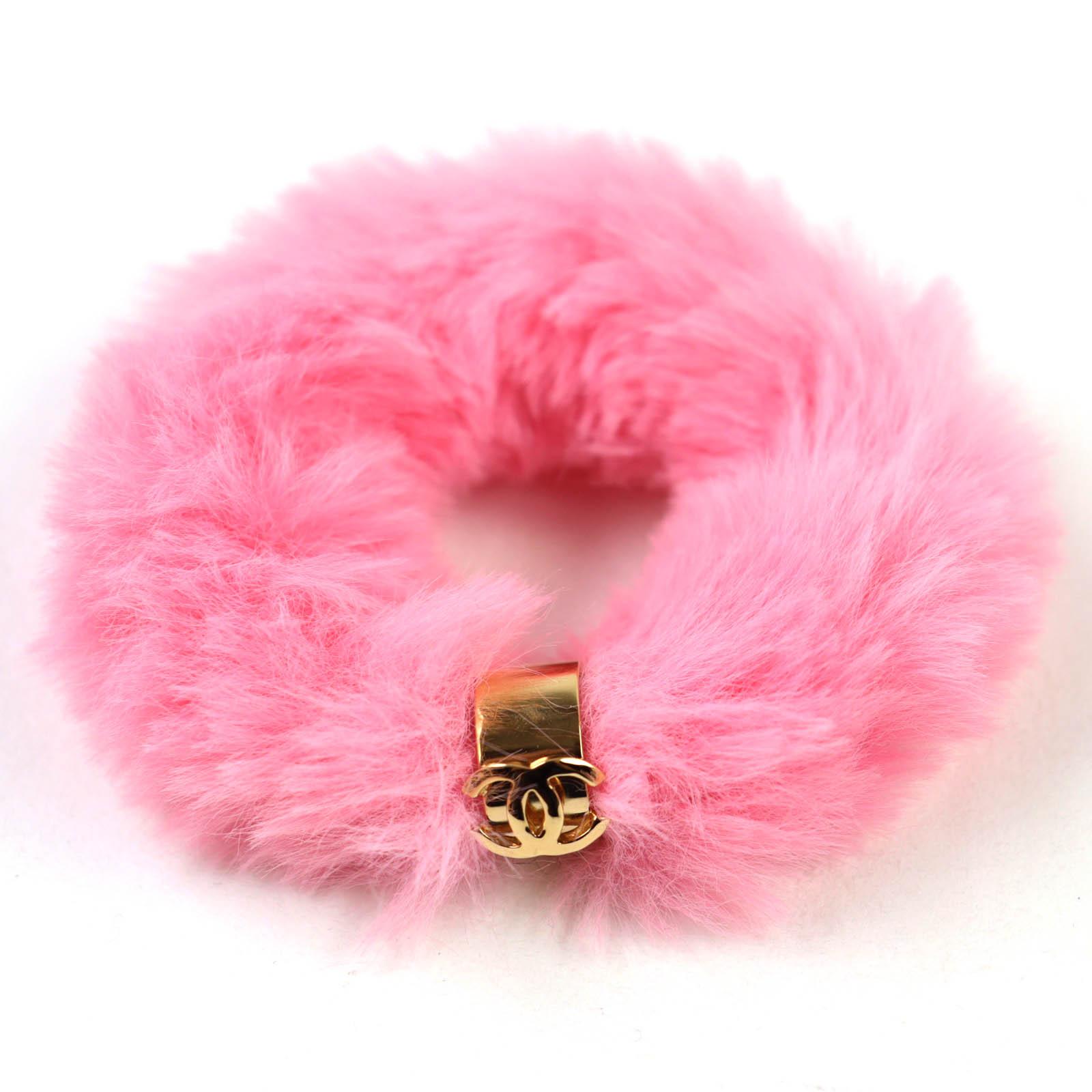 

Excellent CHANEL hair accessory pink Women B24C Used